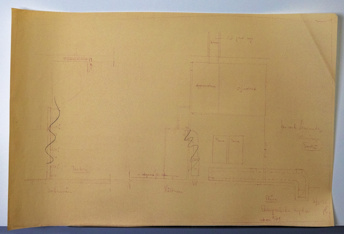 Ritning - ArkDes / DigitaltMuseum