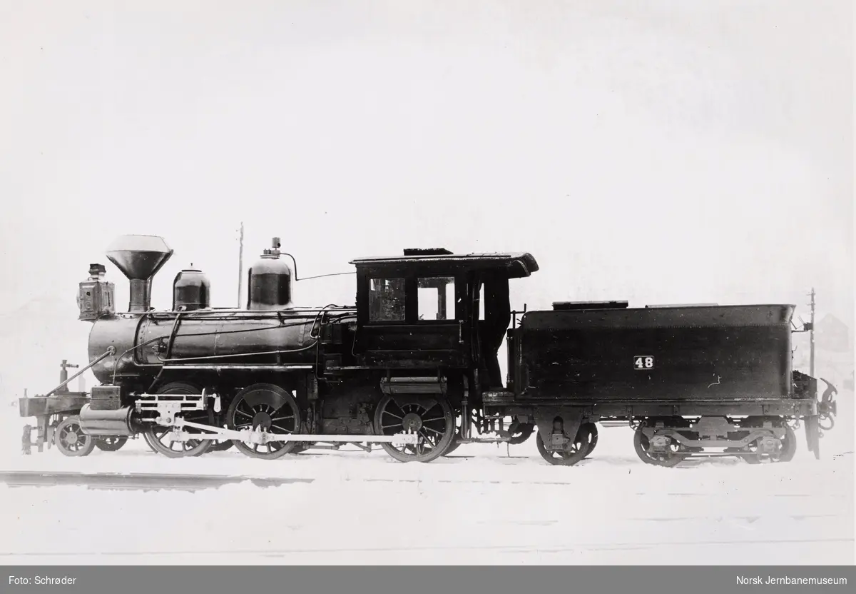 Rørosbanens damplokomotiv type XX nr. 48