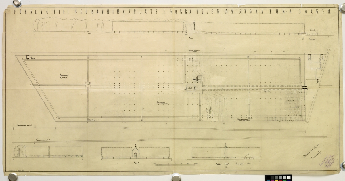 Ritning - ArkDes / DigitaltMuseum