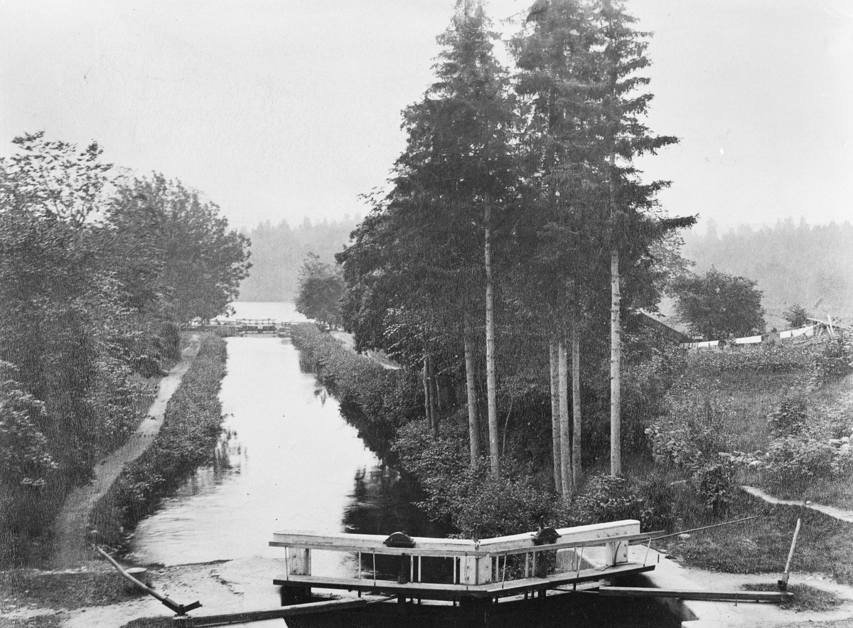 Strömsholms kanal, Konung Gustav III sluss.