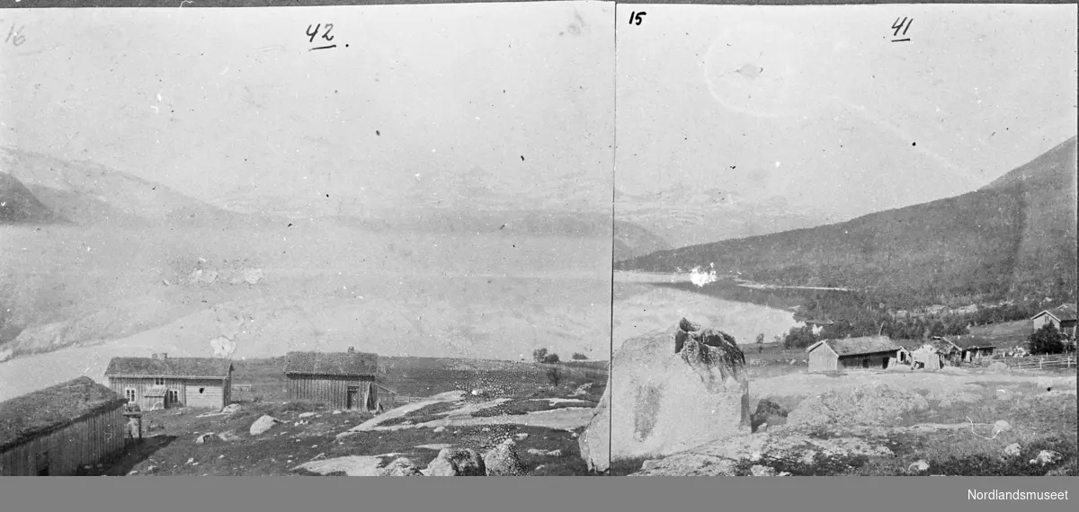 Fra Sannesvatn, Hamarøy 1916.