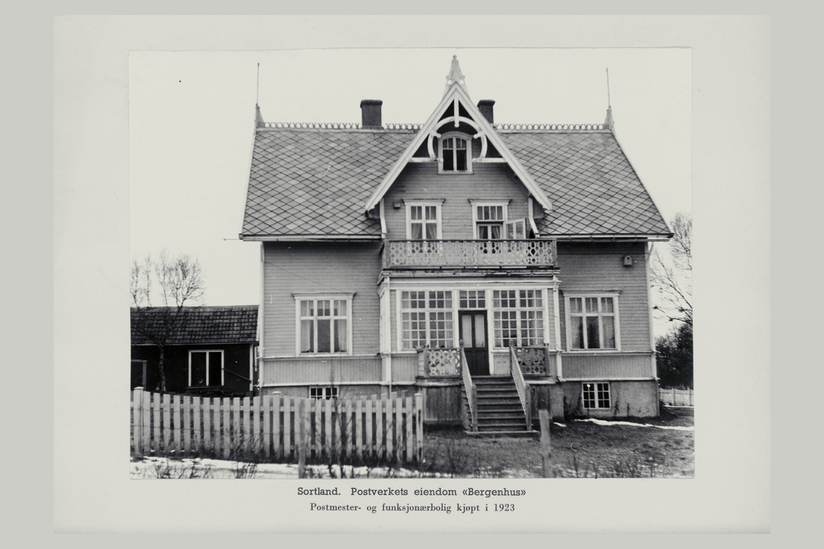eksteriør, postverkets eiendom, 8400 Sortland, Bergenhus