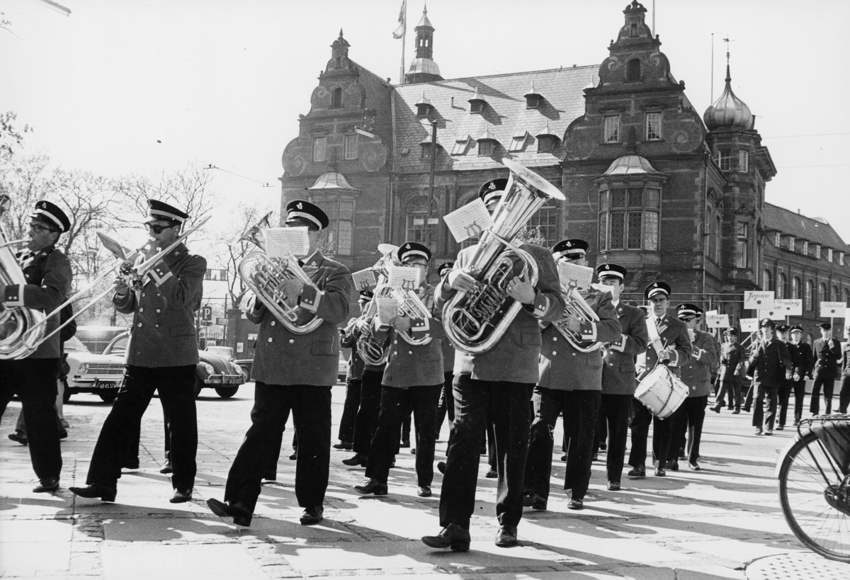 uniform, Danmark, postbuduniform, orkester