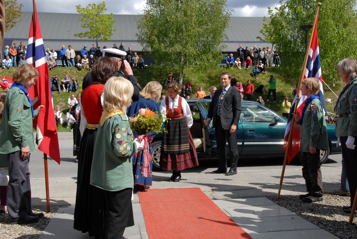 DOK:2007, Bjerkebæk, åpning, HM Dronning Sonja, velkomst,