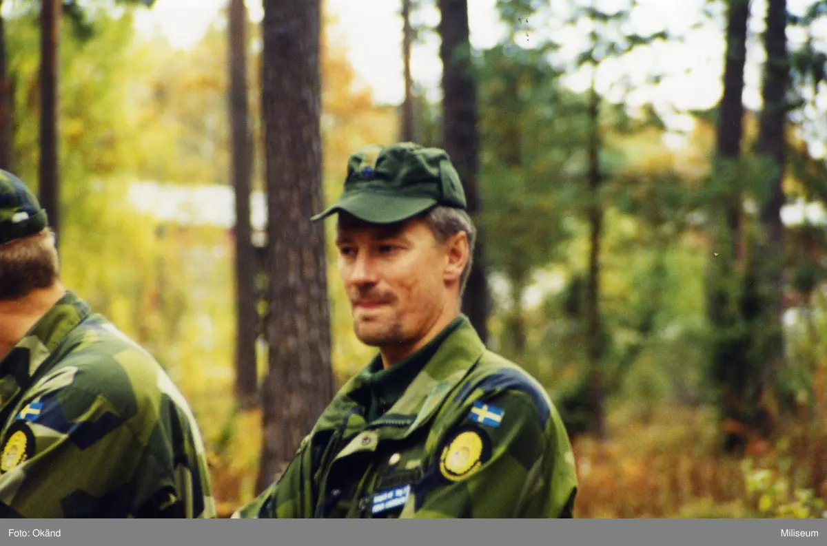 Gruppfälttävlan, Ing 2. Okänd militär. - Miliseum / DigitaltMuseum
