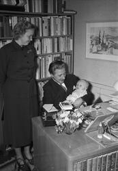 Dopbarn, familjen Wortzelius, Uppsala 1951