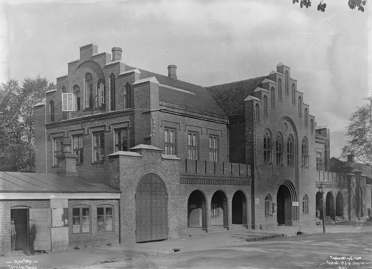 Horten - Teknisk Skole, Mai 1902
