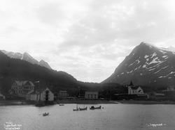 Prot: Lyngenfjord - Lyngseidet fra fjorden 26/6 1906