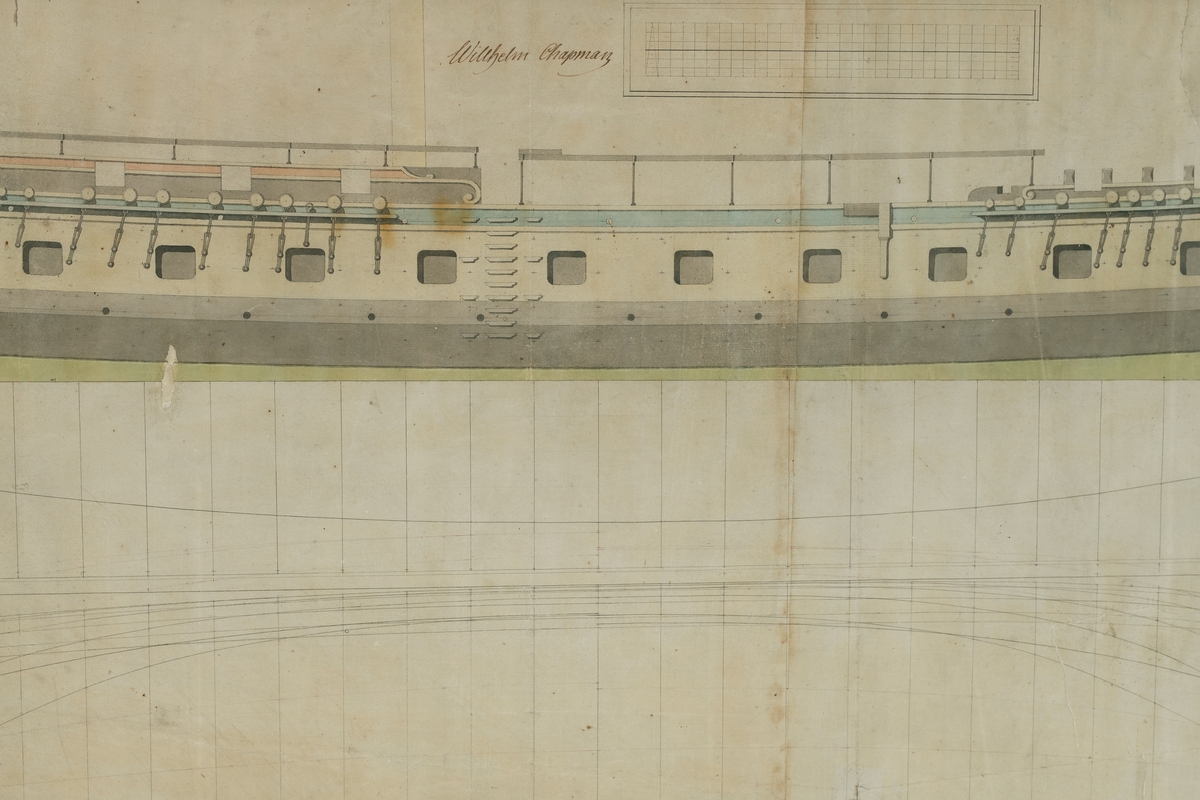 Ritning - Marinmuseum / DigitaltMuseum