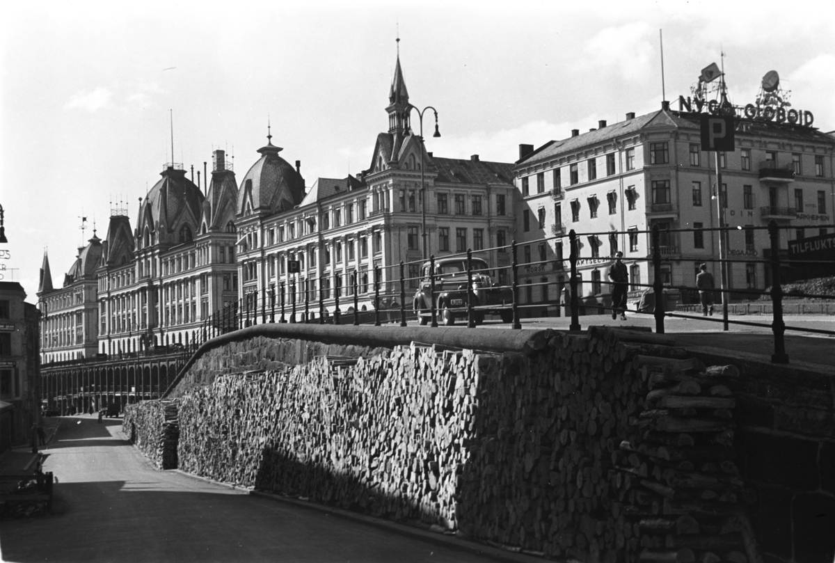 Victoria Terrasse, Oslo. Fotograsfert 1940.
