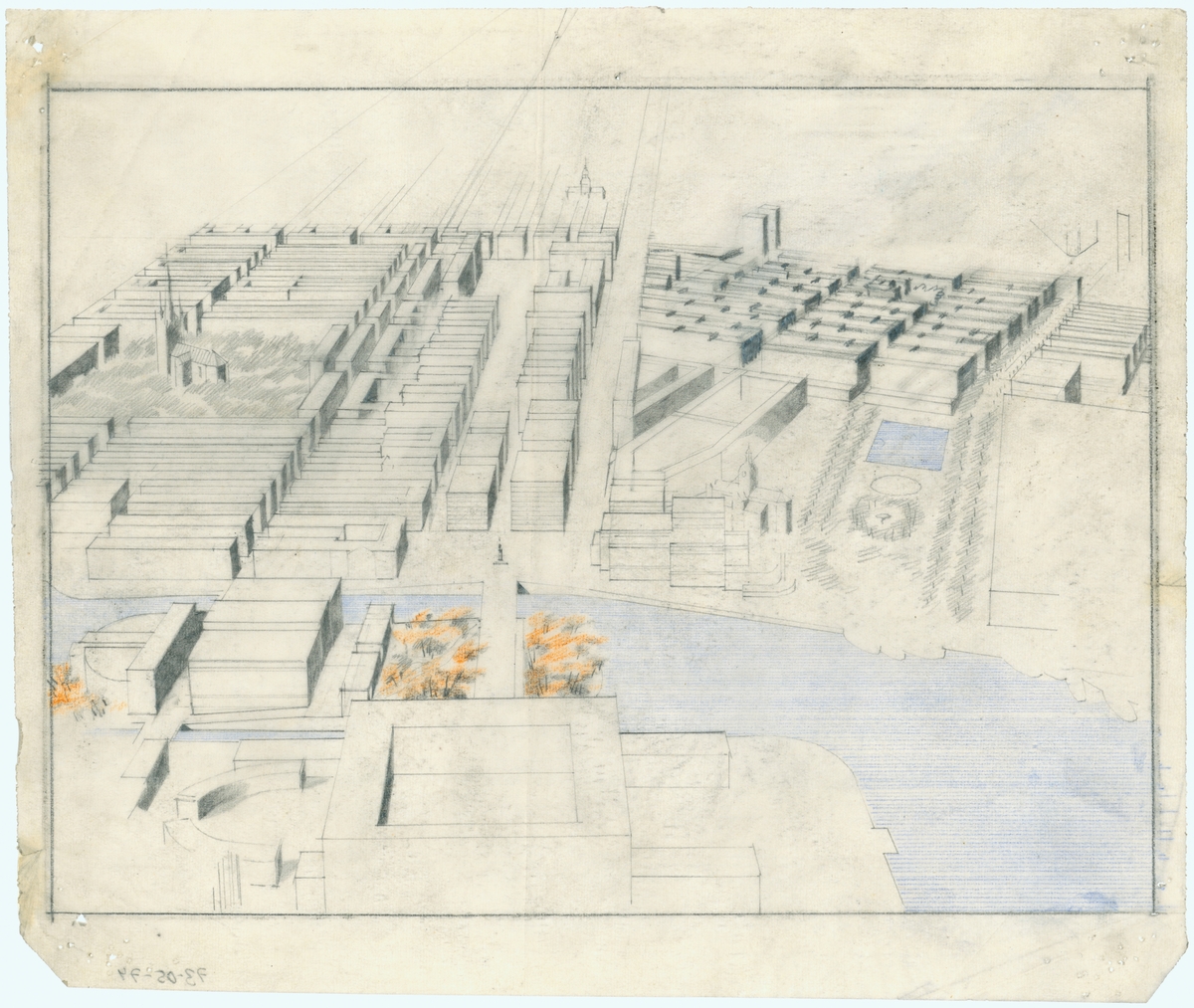 Ritning - ArkDes / DigitaltMuseum