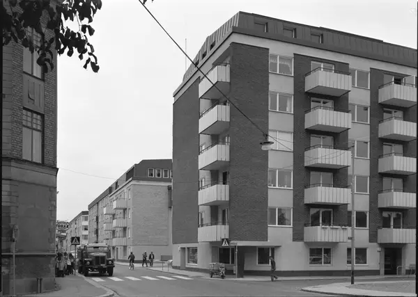 Kungsängsgatan - Hamnesplanaden, Kvarteret Gunnar, Uppsala 1969 - 1971 ...