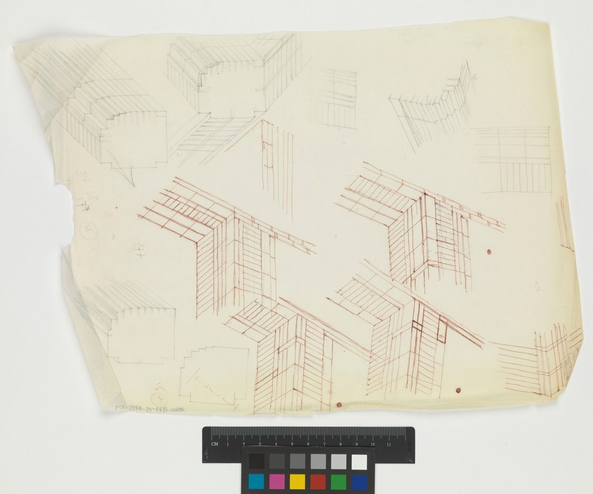 Ritning - ArkDes / DigitaltMuseum