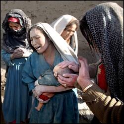 Nyfødt og drept, Afghanistan 1995.