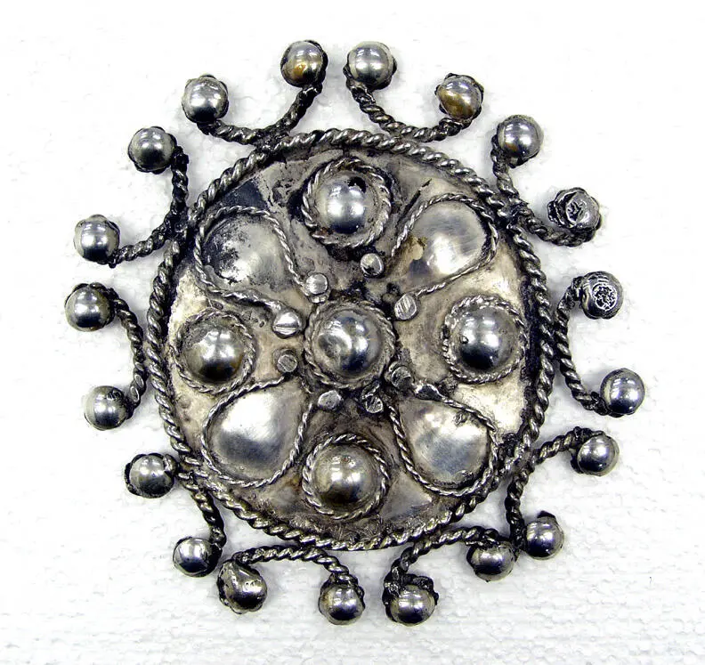 Filigree brooch by Johan Julius Johansen.