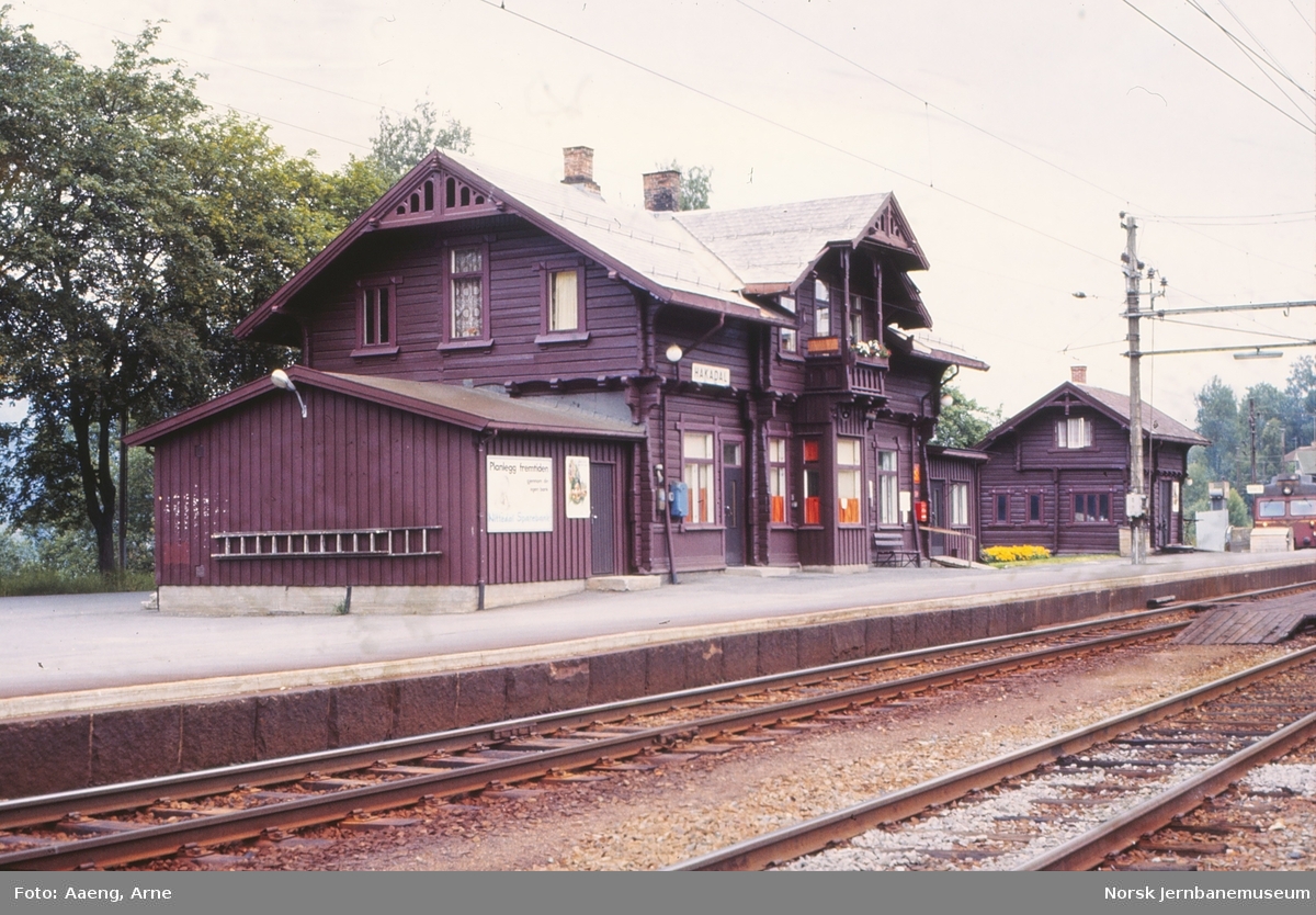 Hakadal stasjon på Gjøvikbanen
