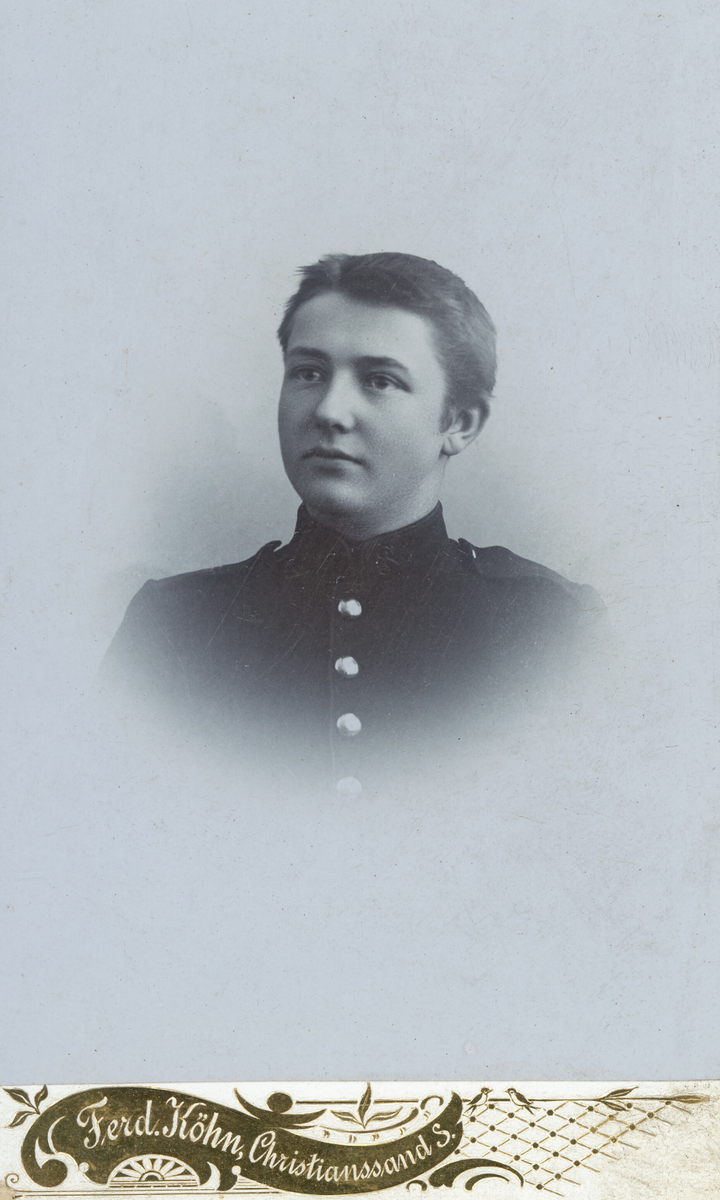 Portrett av Hans Espedal i militæruniform.