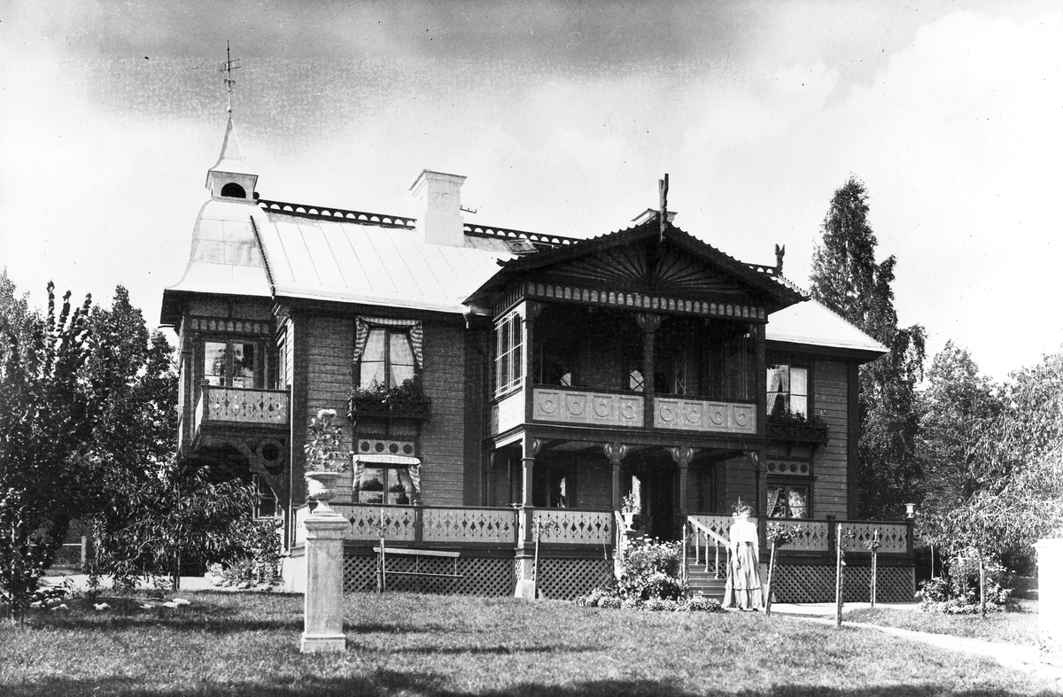 Sommarvillan Gröndal på Norrlandet i Gävle. - Länsmuseet Gävleborg ...