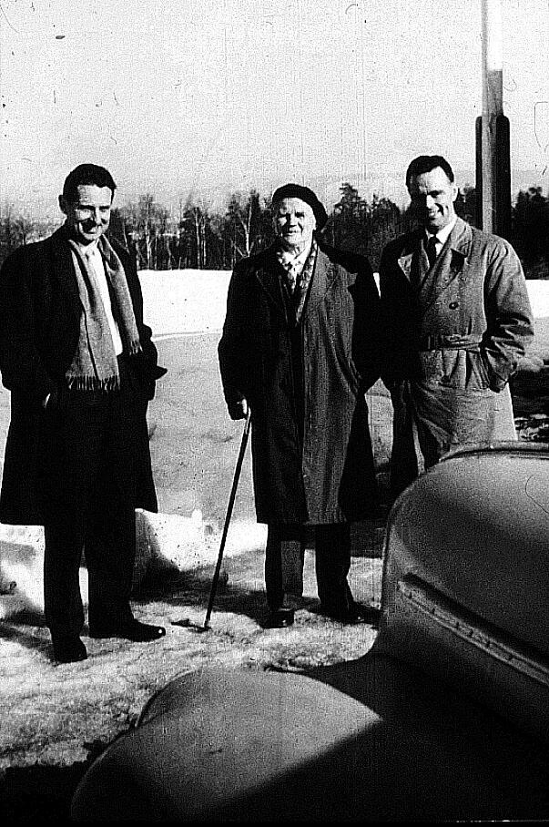 Hansen, Gunnar, Alfred og John Westberg, 1959
