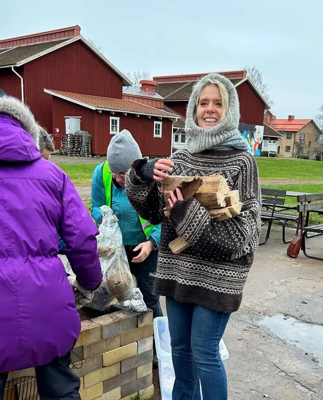 Christine Tønnesen, kunst- og håndverkslærer.