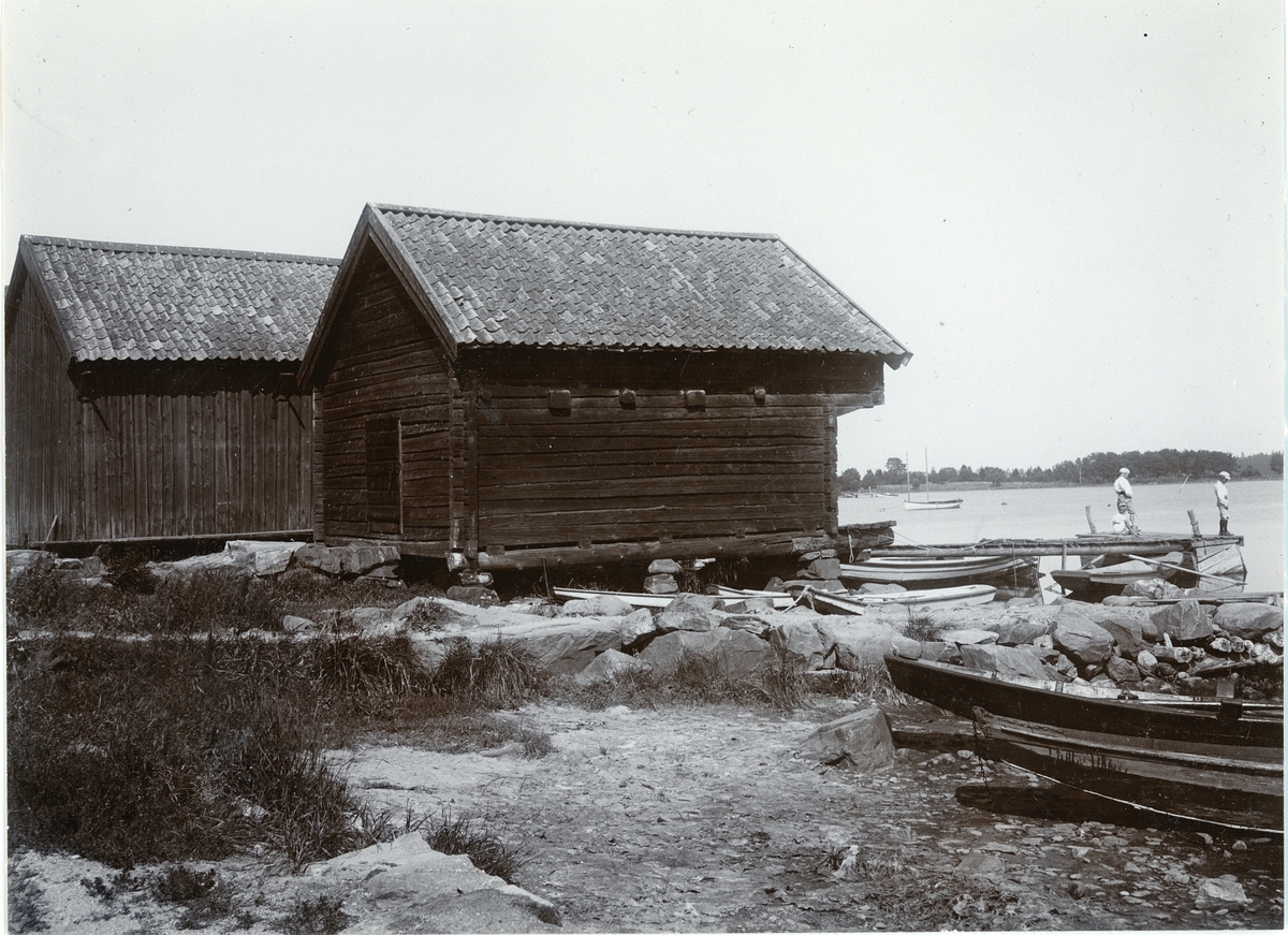Sjöbodar, Östhammar, Uppland 1911