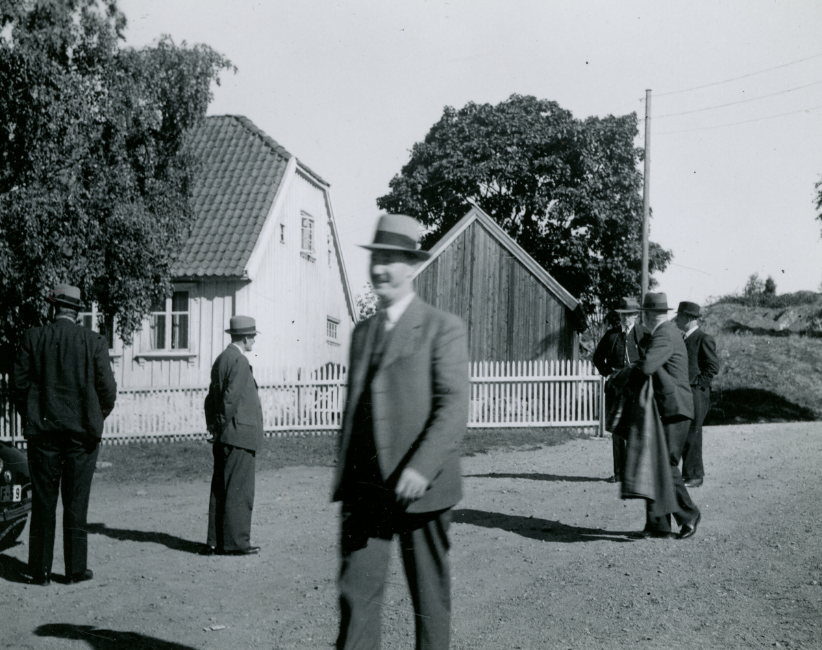 Kornrådet på Røds hotell på Larkollen 26.8.1936.