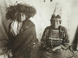 Billedreportasje fra et reservat for amerikanske urfolk. "To