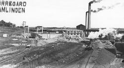 Borregård fabrikker i Sarpsborg  14. juni 1928. Renseri 1 un