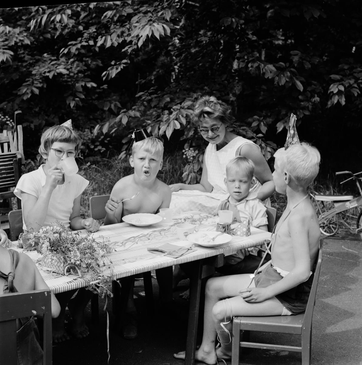Barnkoloni i Graneberg, Sunnersta, Uppsala 1961