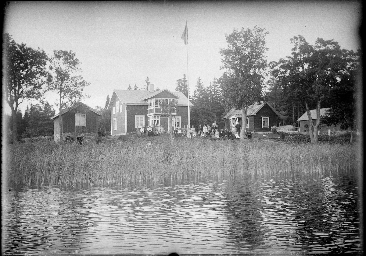 Malmstens gård Rovängen på Rovön, Börstils socken, Uppland