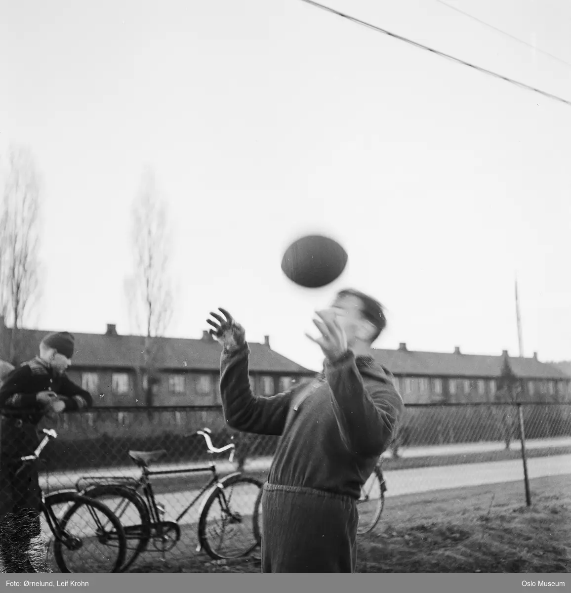 Ullevaal Stadion, Lyns første trening, mann, fotballspiller