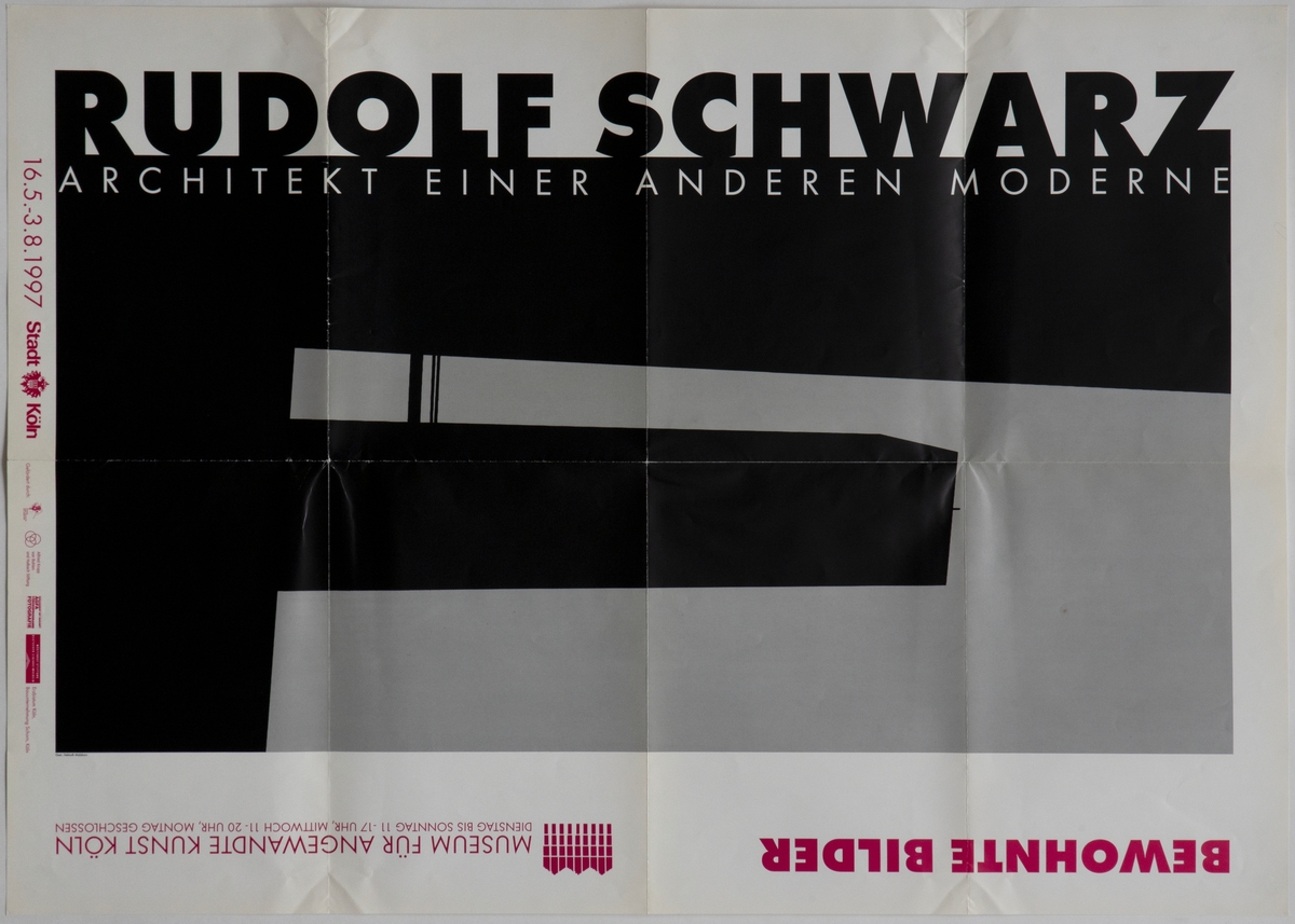 Rudolf Schwarz [Utstillingsplakat]