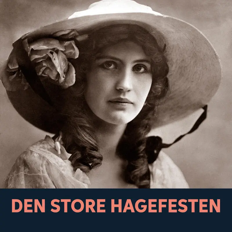 Bilde av Kirsten Flagstad med tittelen "Den store hagefesten"