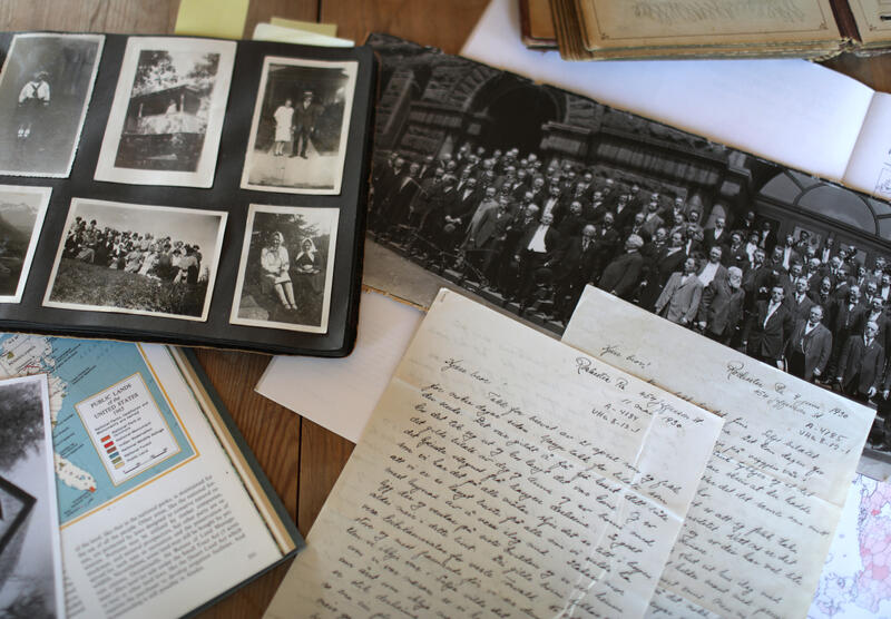 Bilder og brev fra Norsk utvandrermuseums arkiv