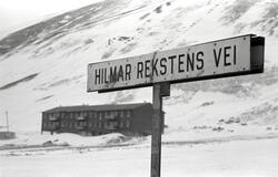 Hilmar Rekstens vei i Longyearbyen.