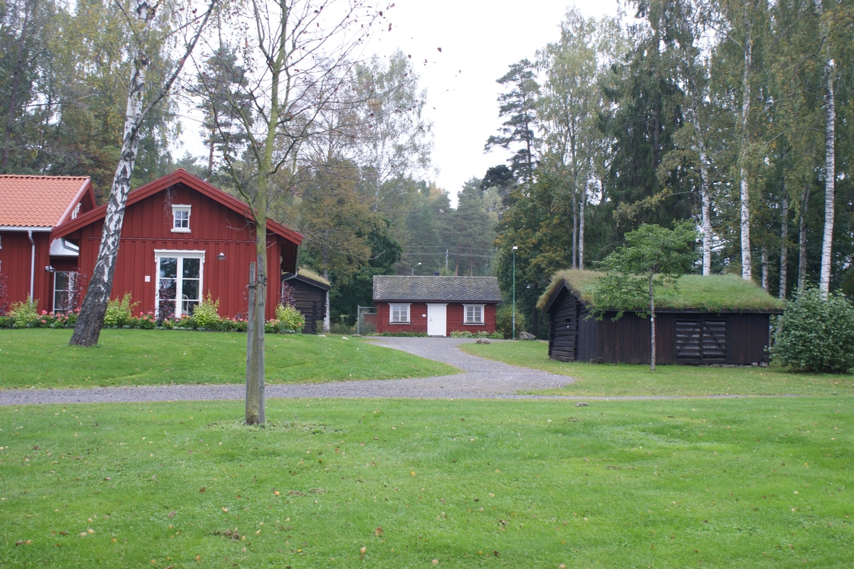 Modern byggnad på Såguddens friluftsmuseum. - Värmlands Museum ...