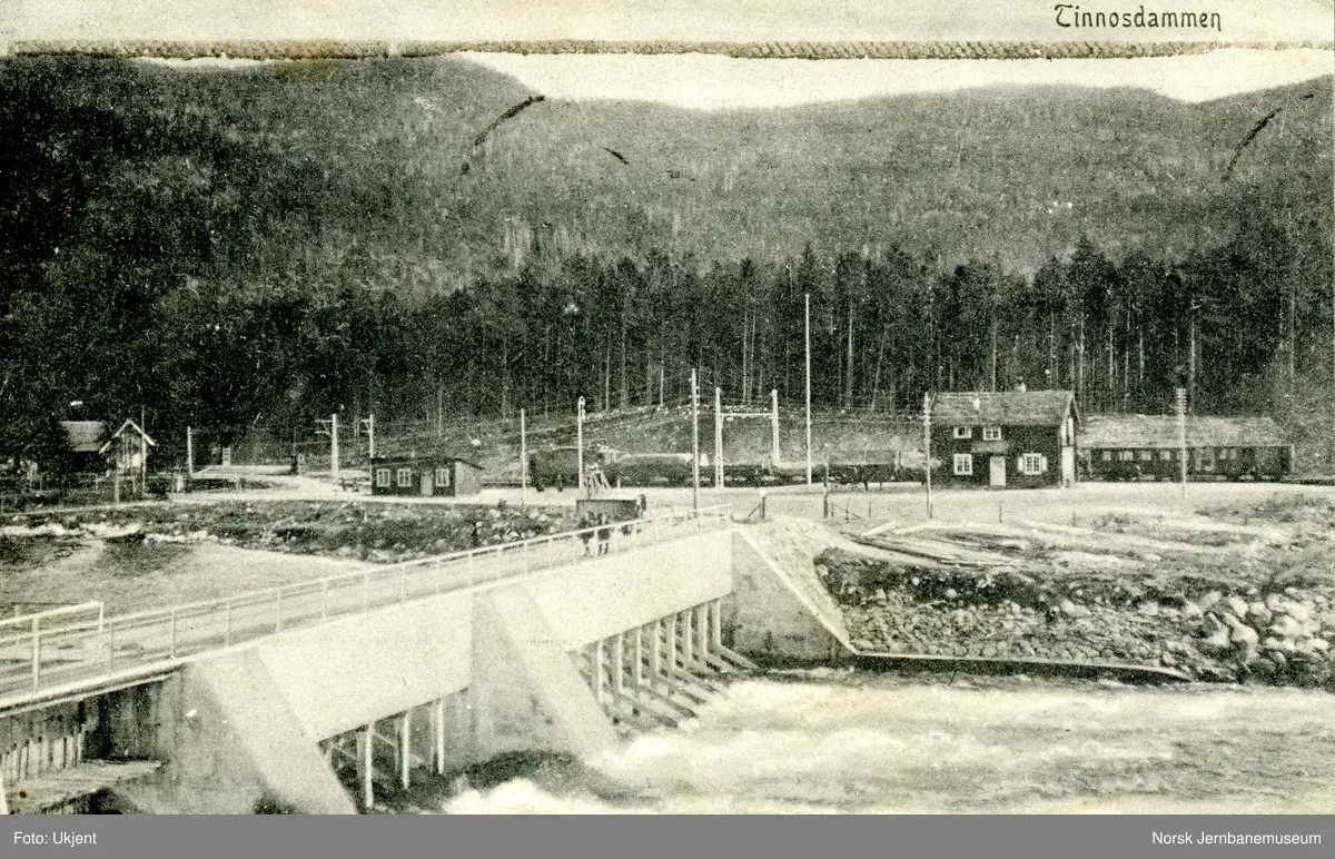Tinnoset stasjon, Tinnosdammen i Norsk Jernbanemuseum