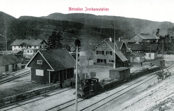 Rjukanbanens damplokomotiv nr. 1, med klengenavnet "Valdresm