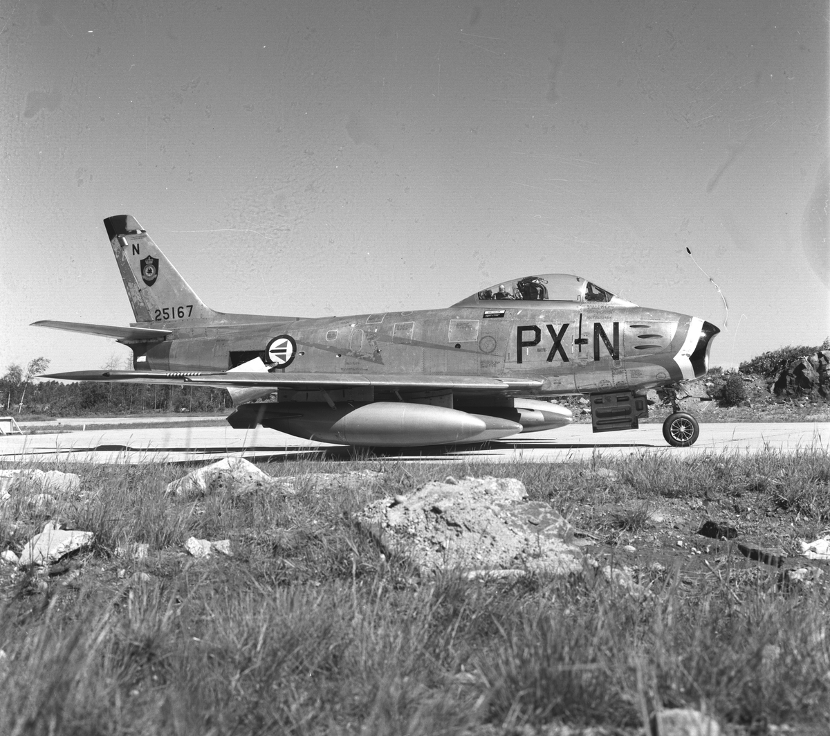 North American F-86F Sabre PX-N.