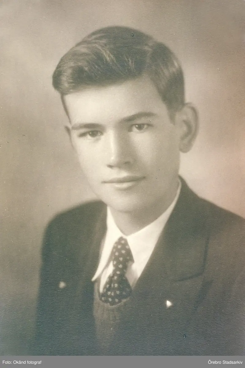 David Engstrom, 1915 - Örebro Stadsarkiv / DigitaltMuseum