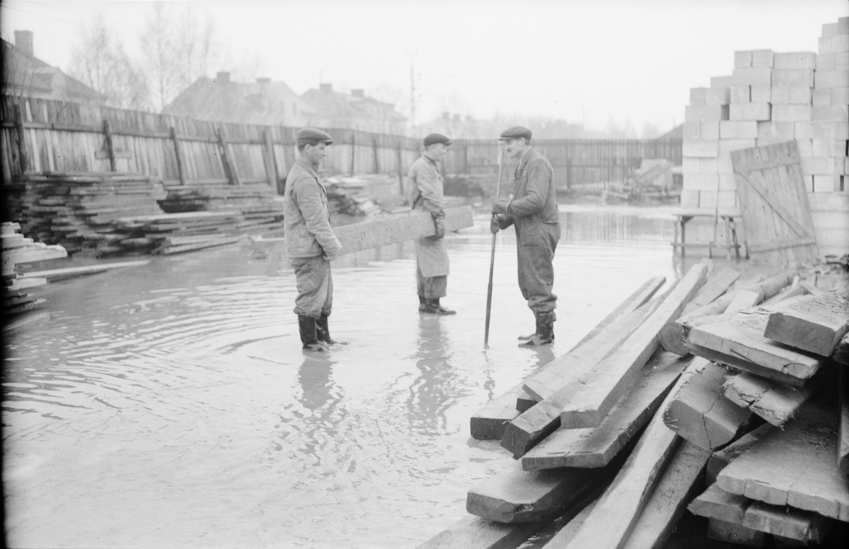 Översvämning, Uppsala 1946