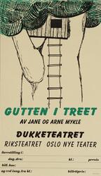 Gutten i treet (1969 Oslo Nye/Riksteatret) [papirkunst]