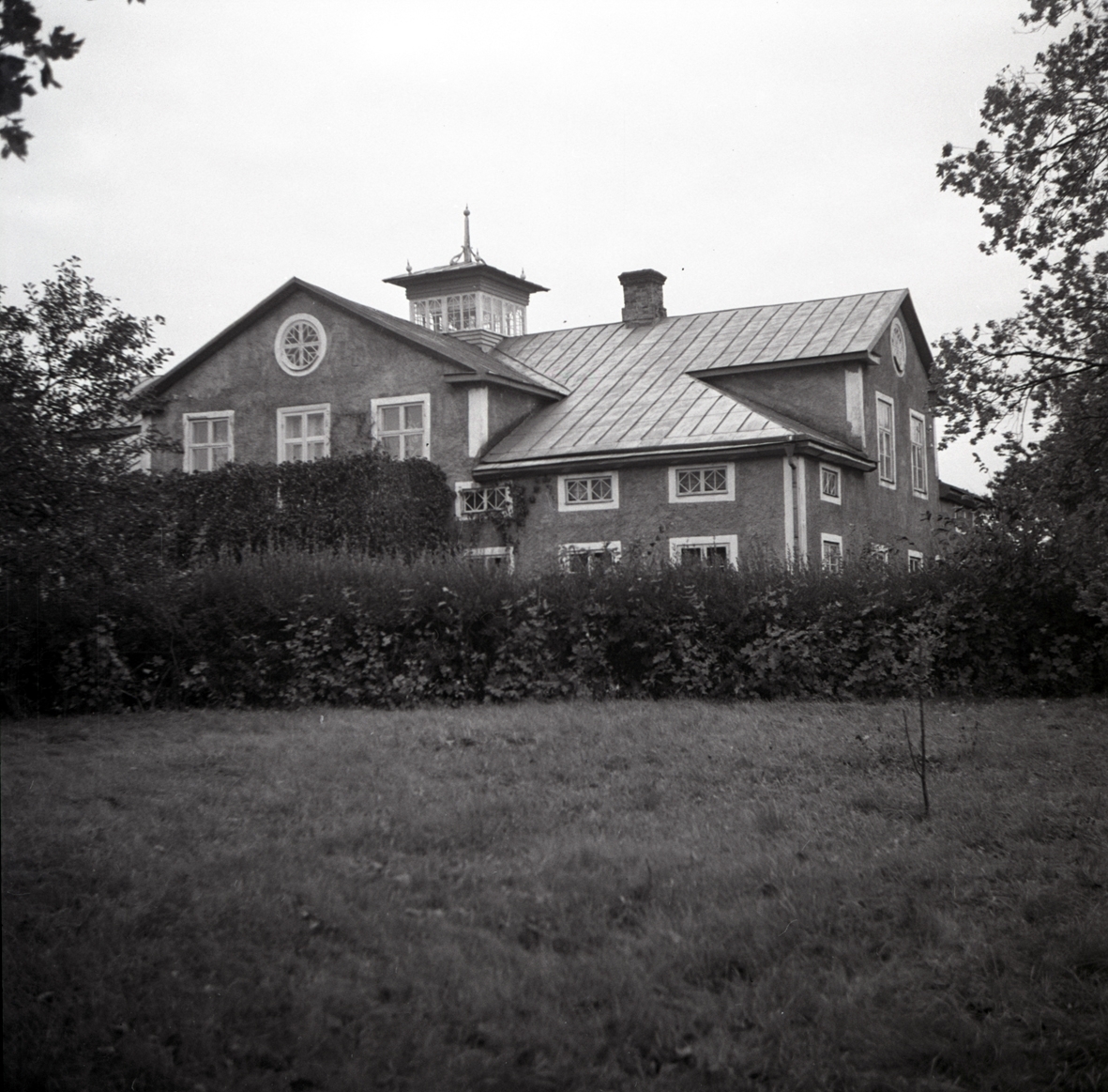 Mangårdsbyggnaden på Smedby gård.