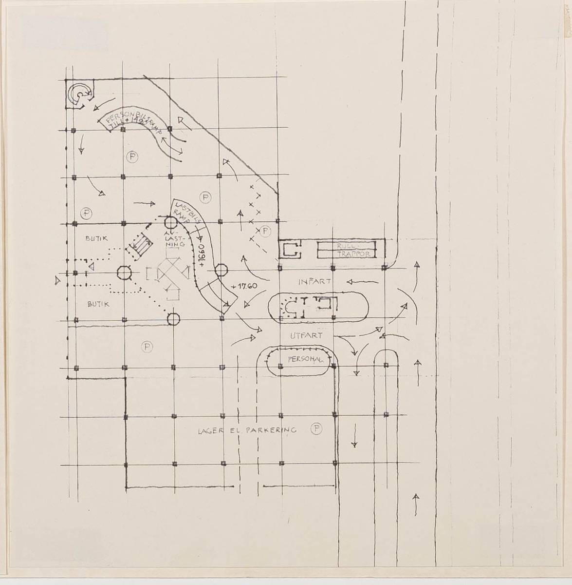 Ritning - ArkDes / DigitaltMuseum