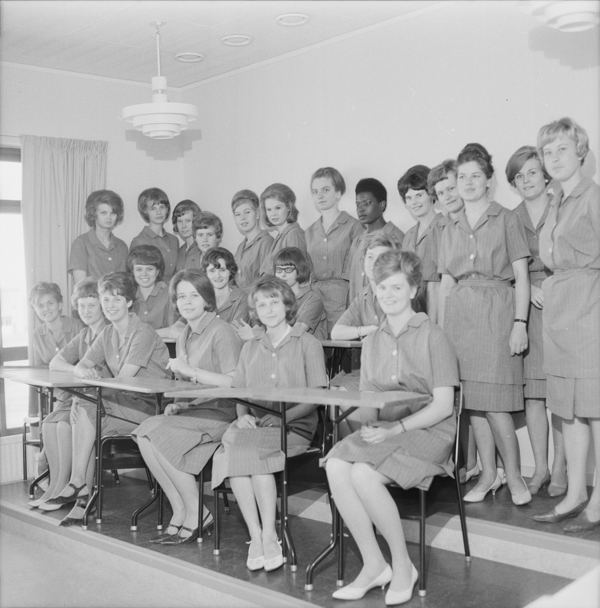 Höganäs daghem - nya barnsköterskor, 1965