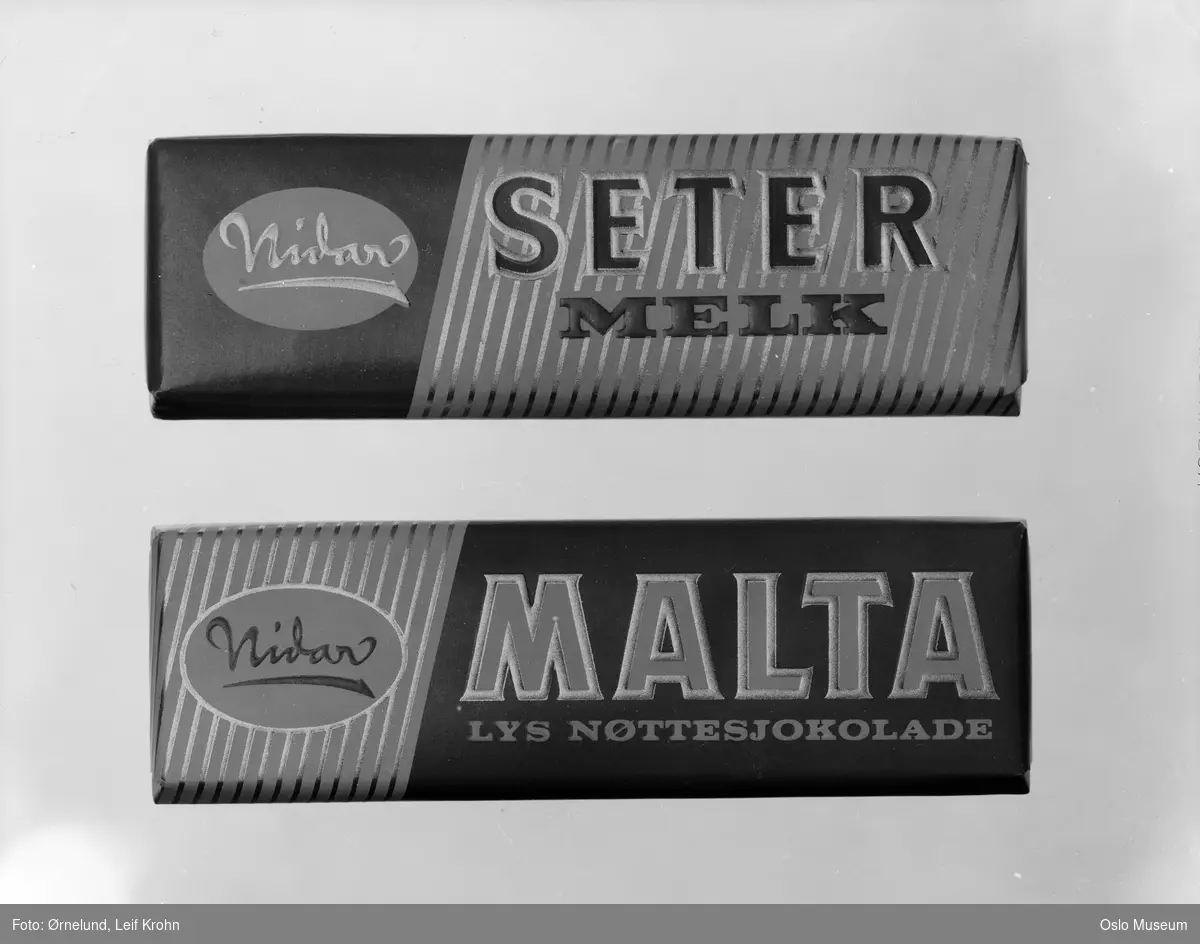 Nidar sjokolader, Seter melkesjokolade, Malta lys nøttesjokolade
