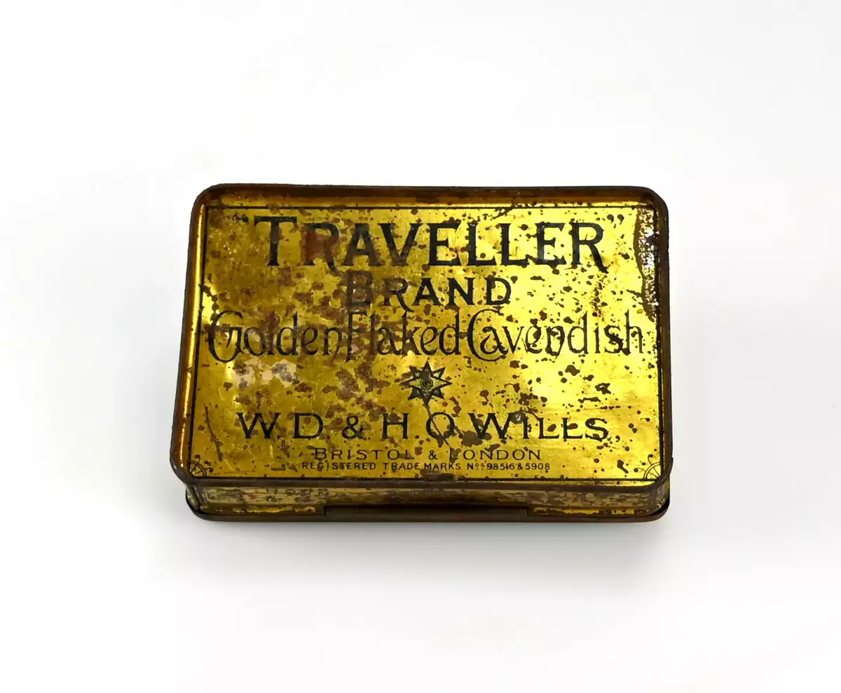 Traveller brand Golden Flaked Cavendish W.D & H.O Wills.