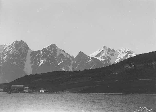 Prot: Lyngenfjorden med Havnæs 1908
