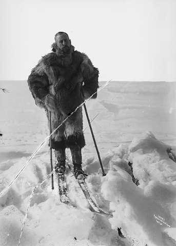 Prot: Roald Amundsen - I Vinterutstyr 7/3 1909