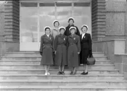 Vadsø 1954. Finnmarks Damekors sangerstevne i Vadsø i juni 1